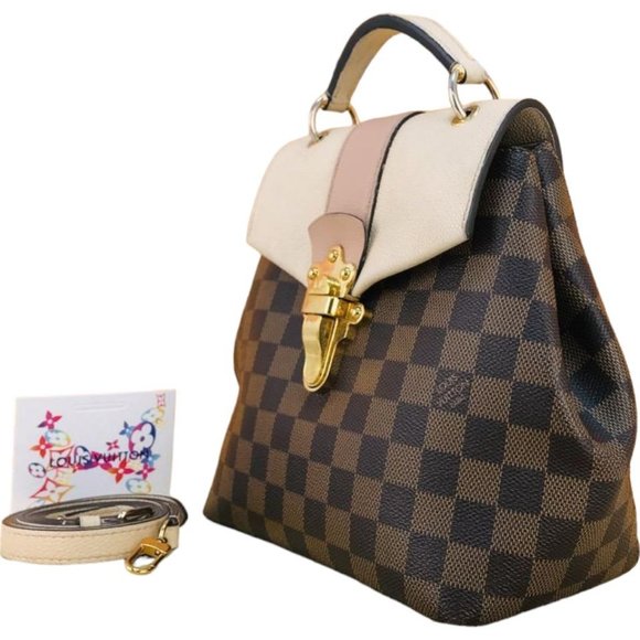 5051131R Louis Vuitton Backpack Bag Clapton Brown Damier main image 4